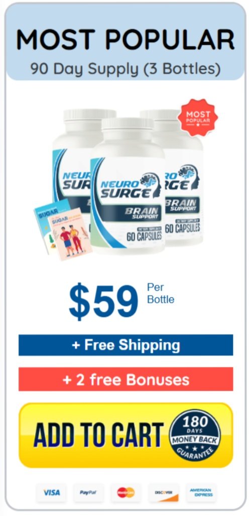 Neuro Surge Buy 3 Bottles